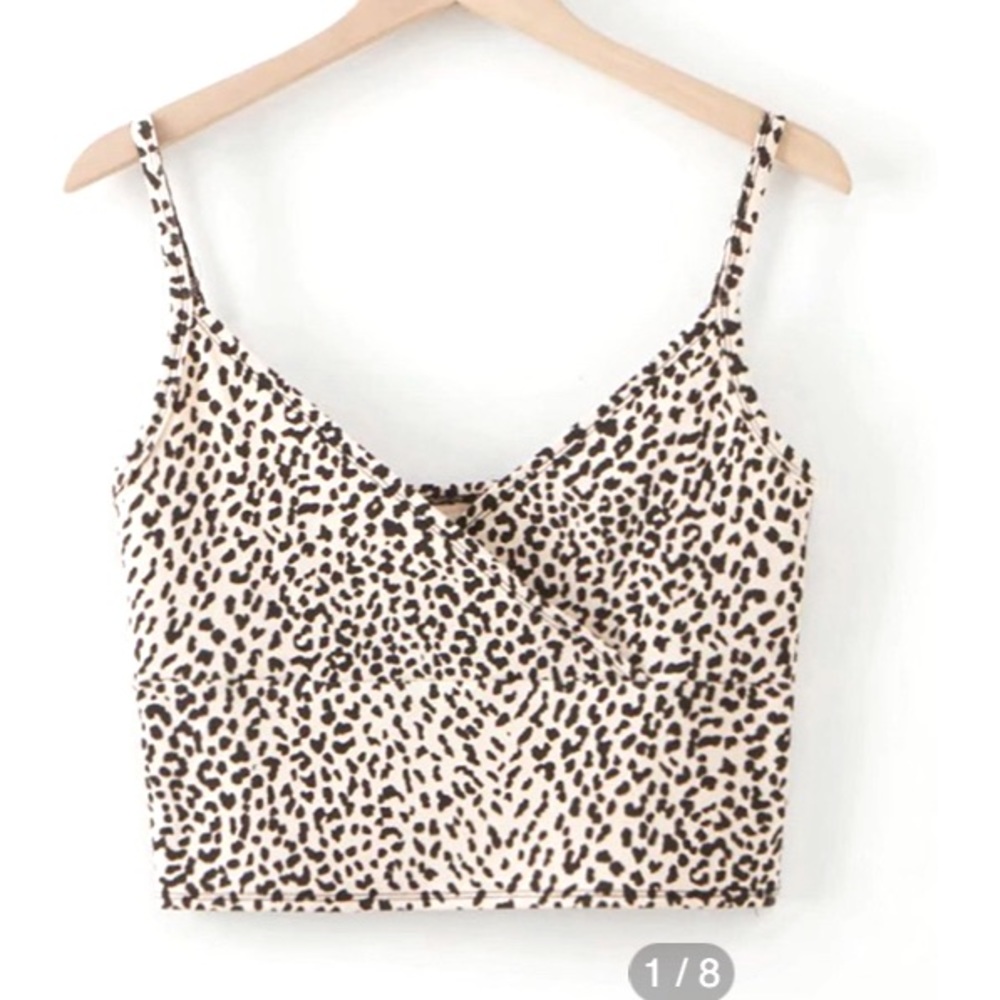 SHIEN cheetah print top!